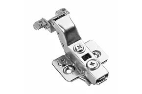 Петля SILENTO PRO ZP-SLCARALU07-3DBEO внутренняя для алюминиевых рамок без пружины с клипом, с ответной планкой H-0, с эксцентриковой регулировкой, без еврошурупа — купить оптом и в розницу в интернет магазине GTV-Meridian.